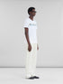 MARNI T-Shirt With Gingham Marni Logo Mens Apparel